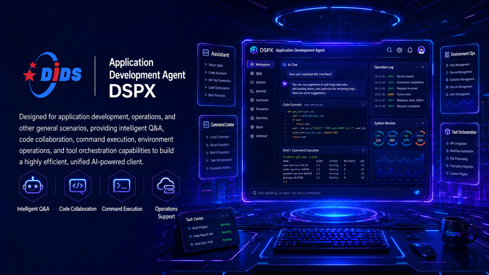 Application Development Agent DSPX