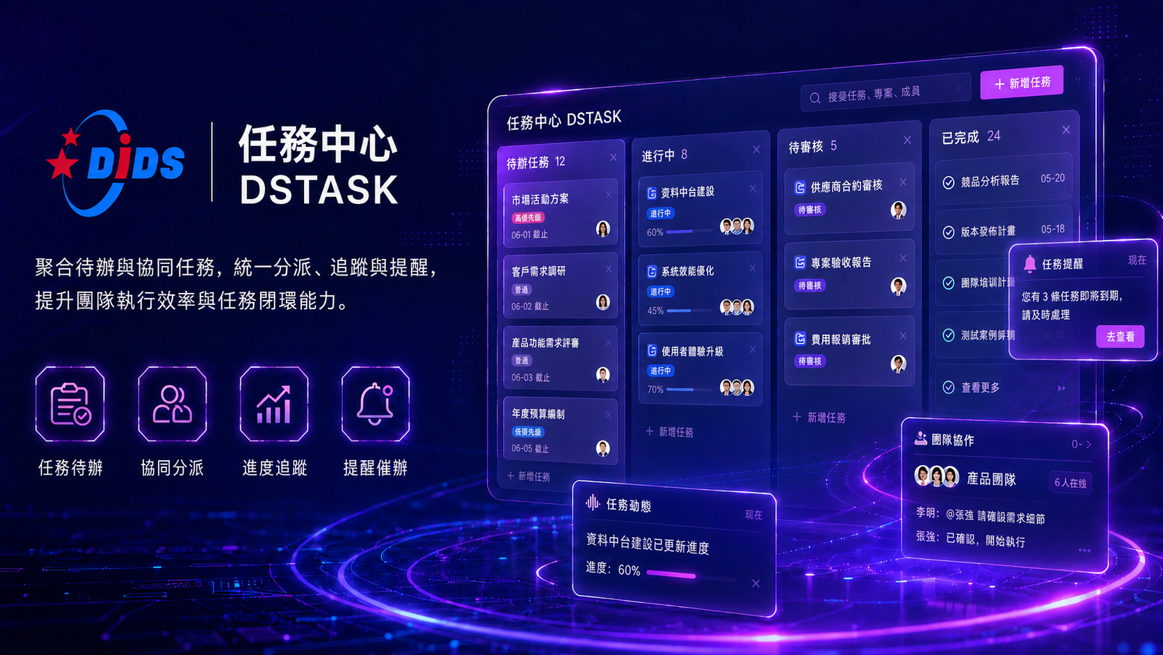 任務中心 DSTASK