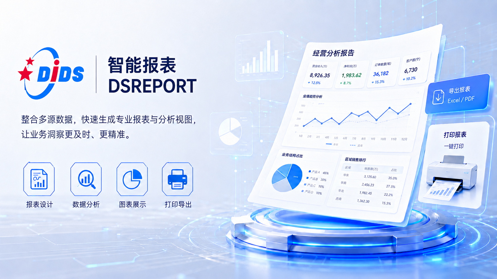 智能报表 DSREPORT
