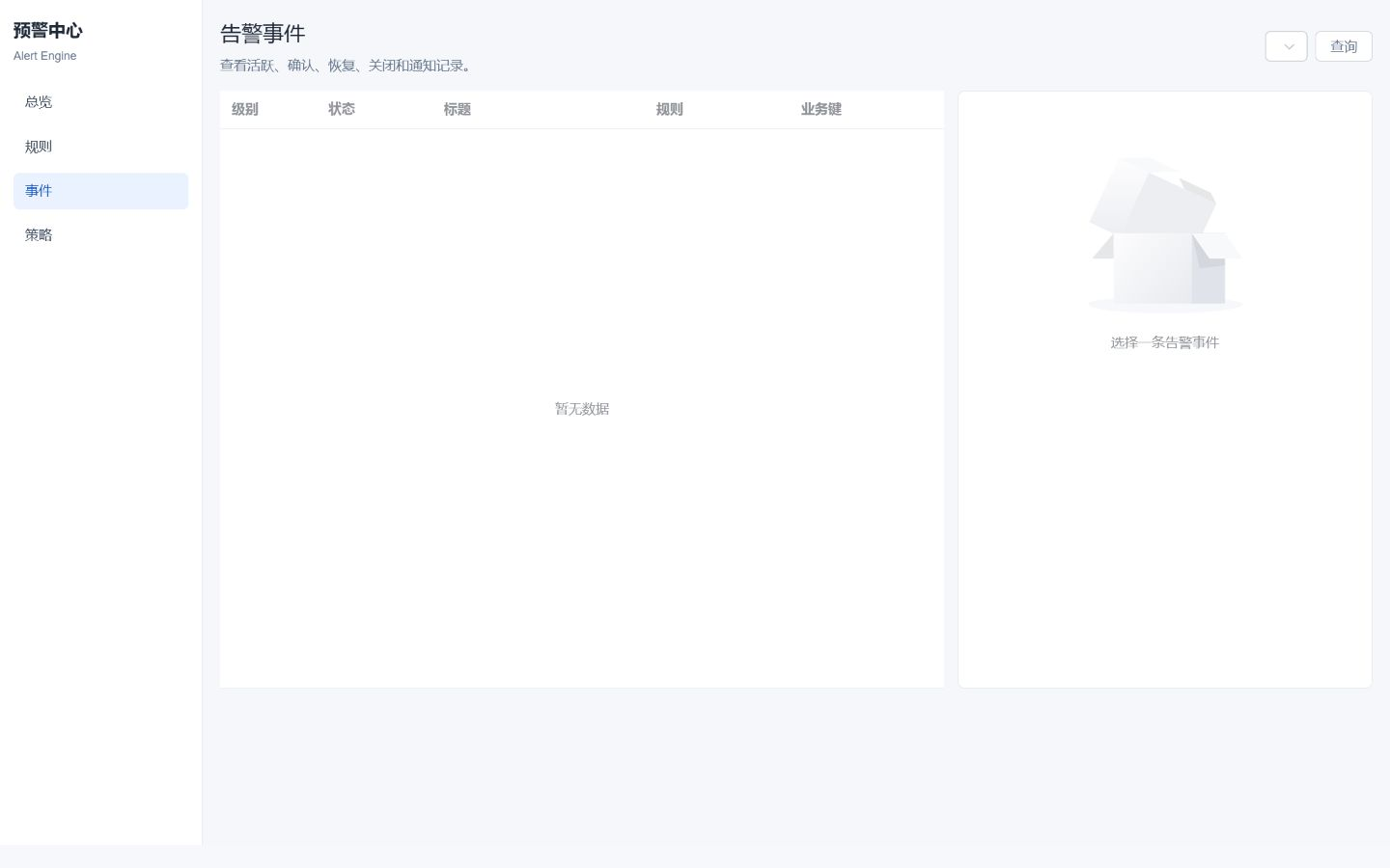图4-3 事件 events