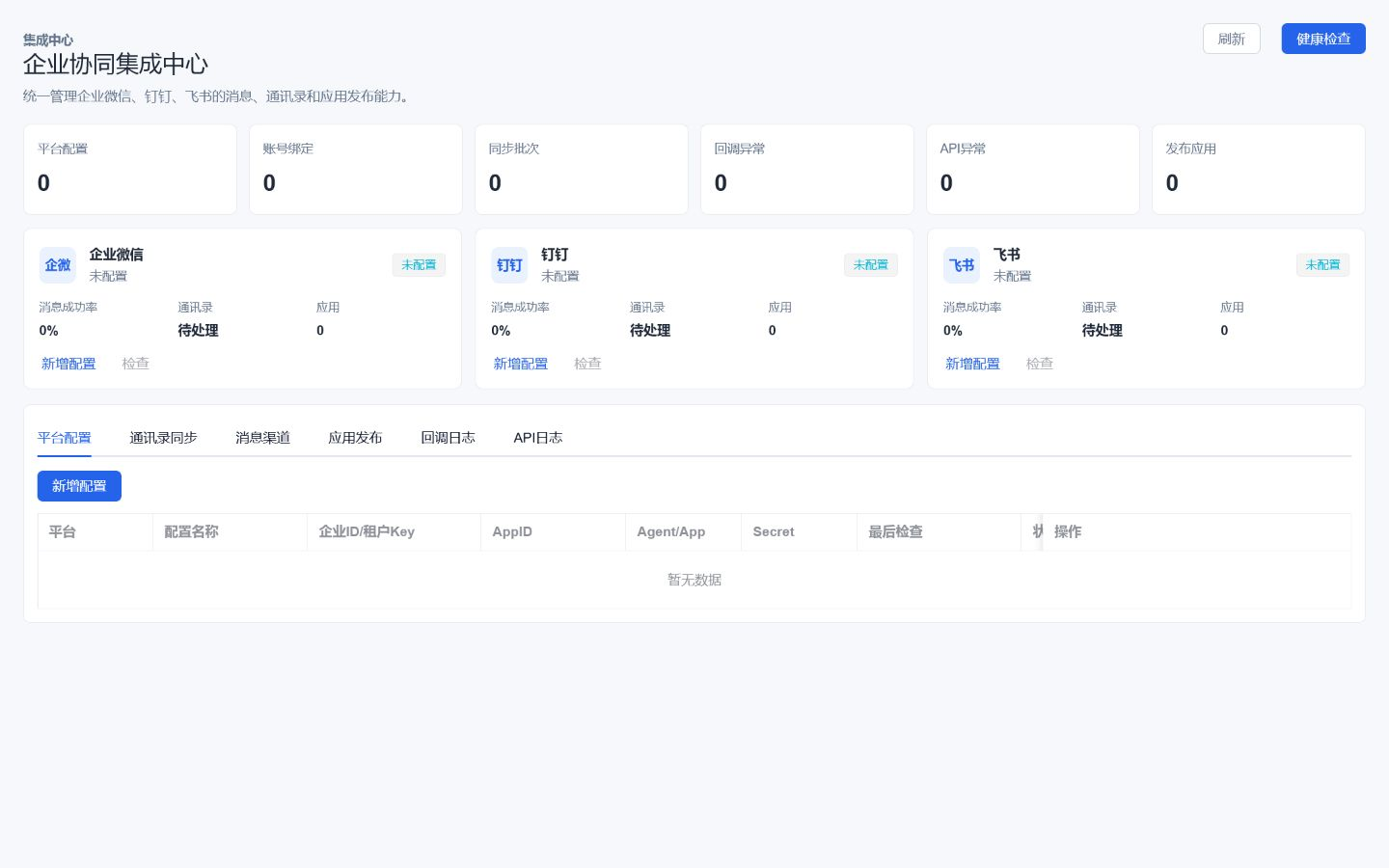 界面总览界面示例